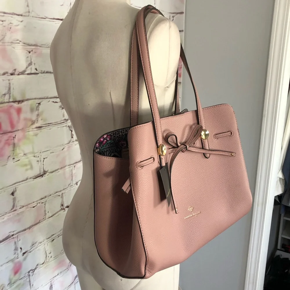 Nanette lepore NWT arabelle shoulder bag in mauve - Picture 3 of 8